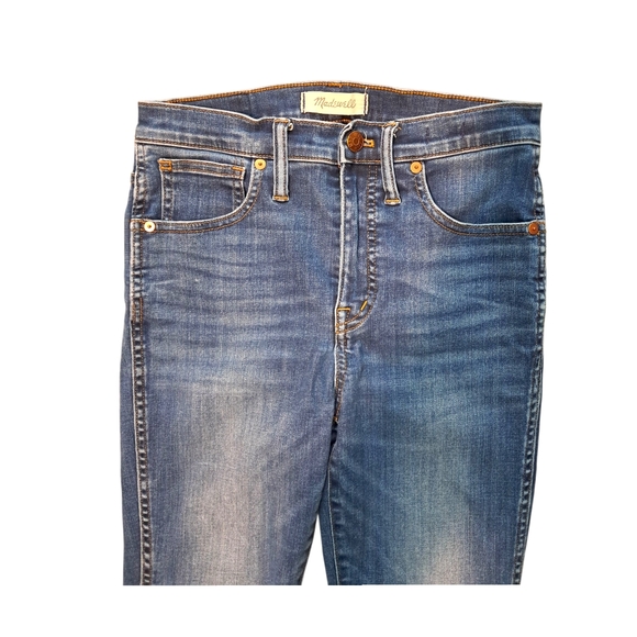 Madewell 10" High Rise Skinny Demin Jeans Women Size 27 - Picture 2 of 6